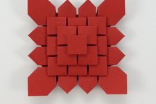Clover Folding (22×22 grid)