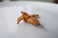 Crane from Fried Dough