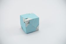 Cube (Semi-Sonobe Variant K)
