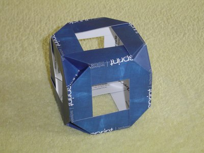 Step 9 — finished cube