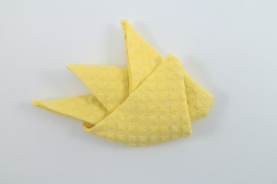Hedgehog, wet-folded from a sponge cloth