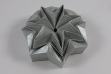 Heptagonal Star Box (Chevron Corrugation)