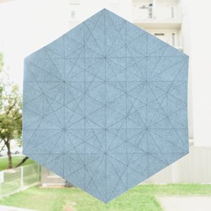 Precreased sheet for clean fold