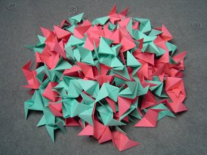 A heap of Sonobe units