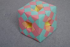 Menger Sponge, level 1 (Sonobe)
