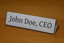 Name Plate