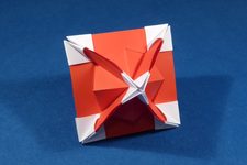 Octahedron with Inverted Sunken Pyramids on all Faces