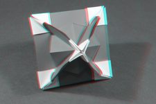 Octahedron with Inverted Sunken Pyramids on all Faces