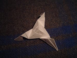 Three units connected to form a pyramid