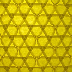 Radioactive Tessellation, back in back light