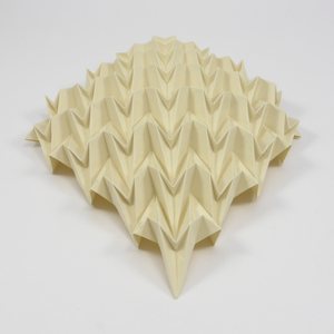 Front of the curved surface