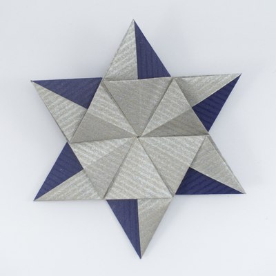 Star with Color Change, CFW 171 (Shuzo Fujimoto), back
