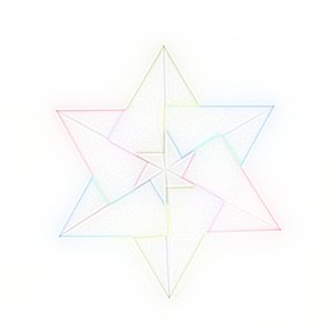 Processed image, showing the model’s outlines