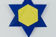 Star with Hexagonal Patch