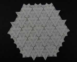 Front, dark background