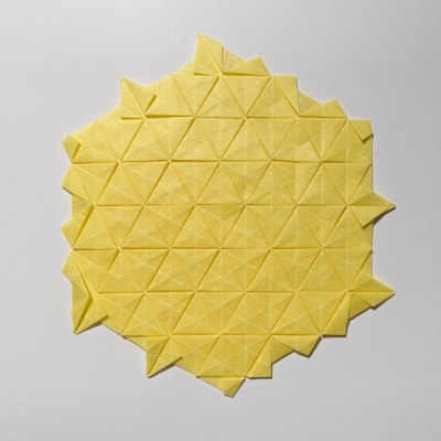 Triangle Twist Tessellation, CFW 57 (Shuzo Fujimoto), front