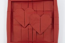 Two Hearts Framed