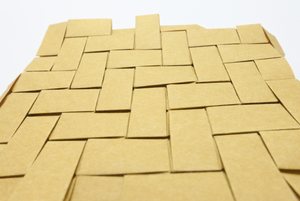 At a low angle, edges parallel to line of sight