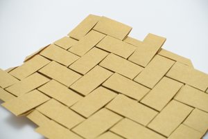 At a low angle, edges rotated 45° to line of sight